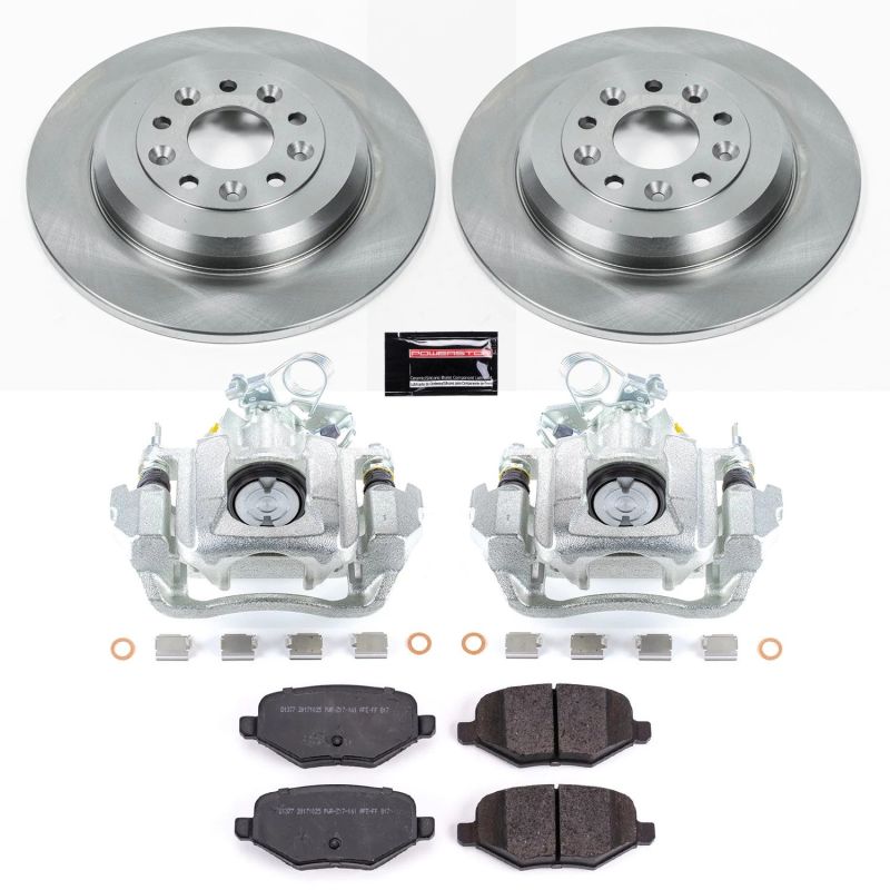 PowerStop PSB Autospecialty Kit w/Cals Brakes, Rotors & Pads Brake Kits - OE main image