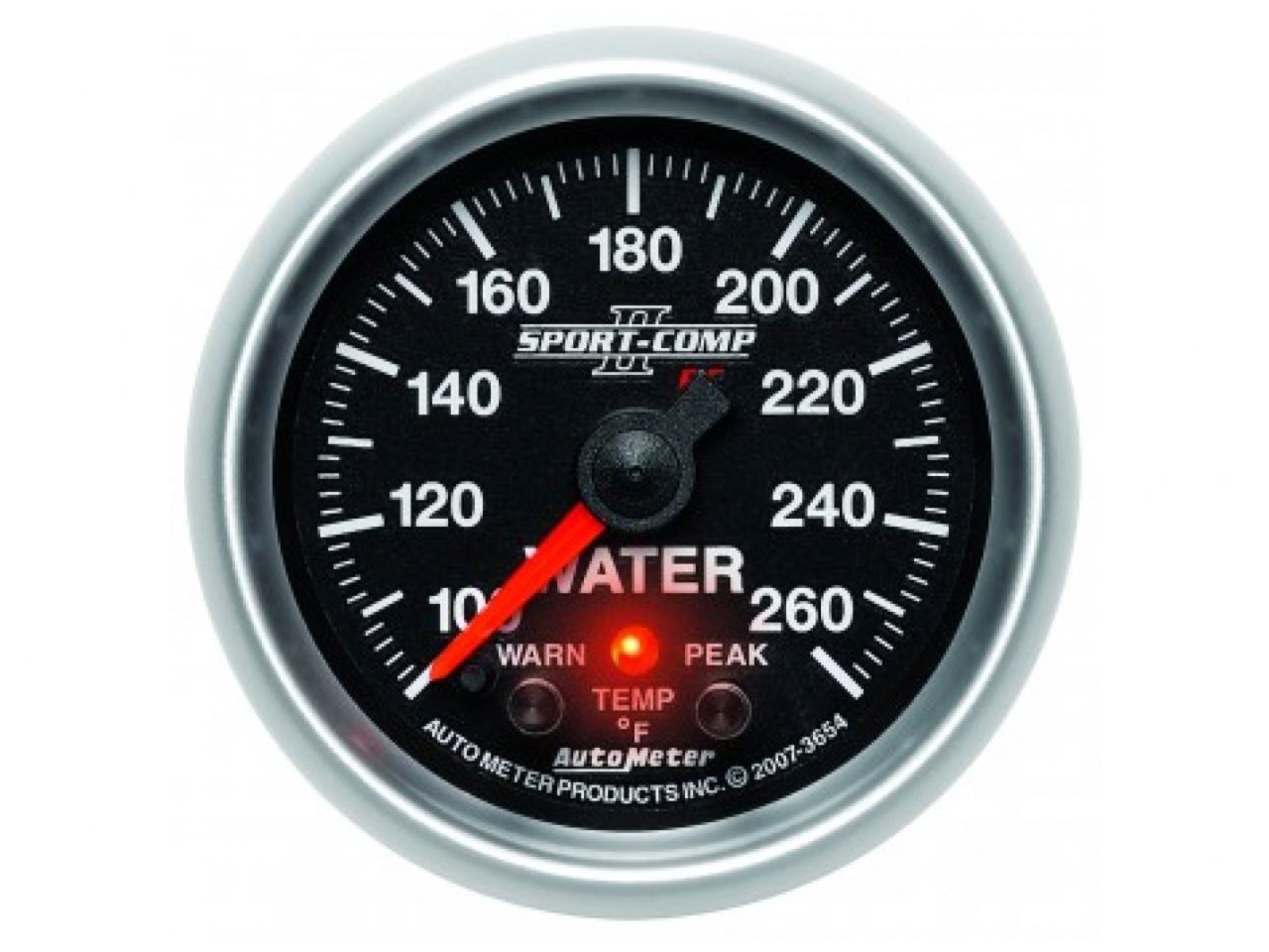 Autometer Water Temp Gauge 3654 Item Image