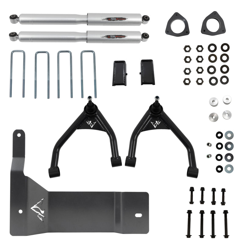 Belltech 14-16 Chevrolet Silverado / GMC Sierra 1500 4WD 4in Suspension Lift Kit w/ Shocks 150206BK