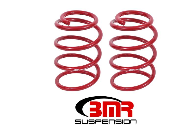 BMR 07-14 Shelby GT500 Front Performance Version Lowering Springs - Red SP071R Main Image