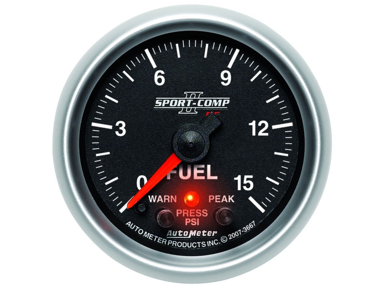 Autometer Fuel Pressure Gauge 3667 Item Image