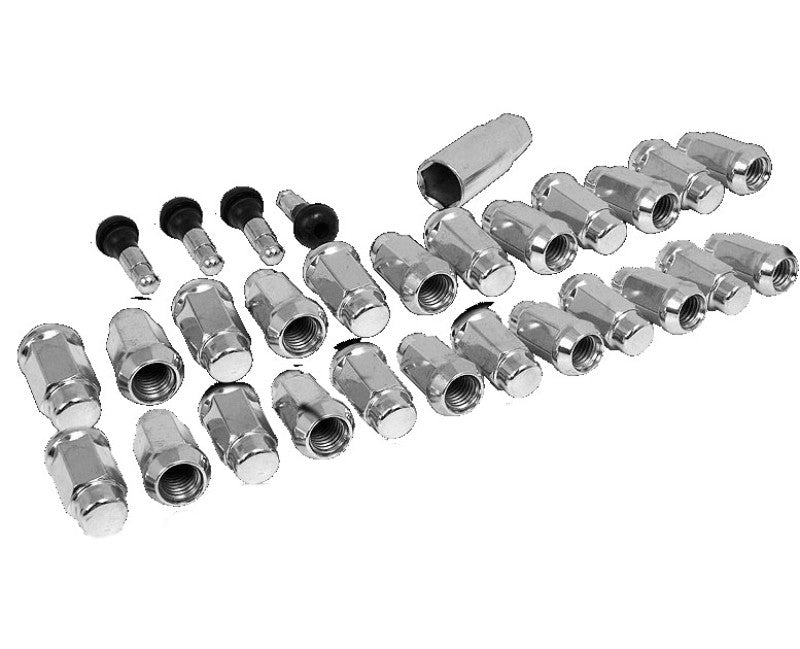 Race Star 14mmx1.50 Closed End Acorn Deluxe Lug Kit (3/4 Hex) - 24 PK 602-2428-24