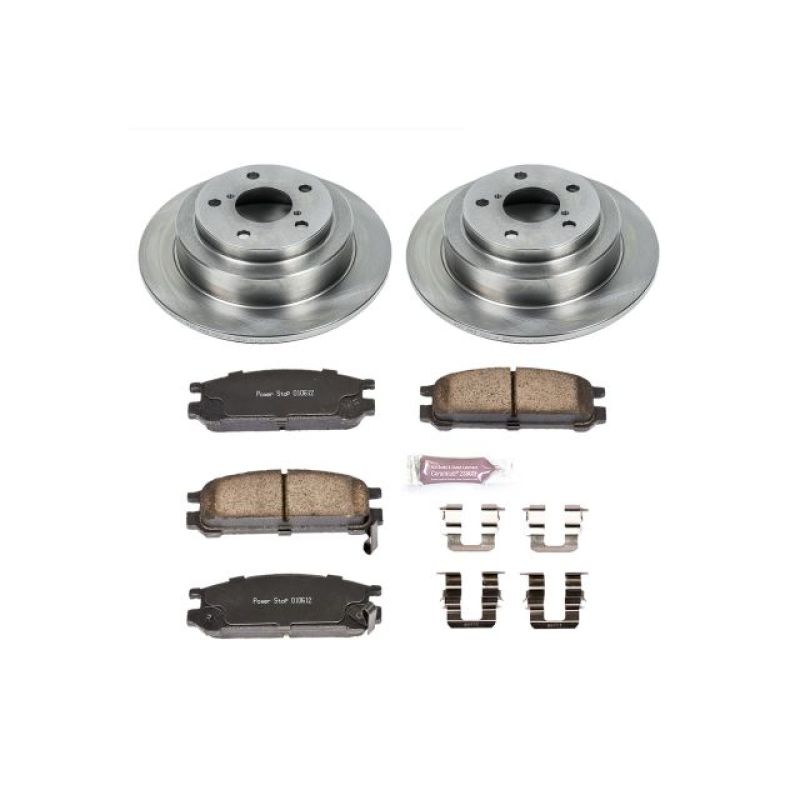 PowerStop PSB Autospecialty Kit Brakes, Rotors & Pads Brake Kits - OE main image