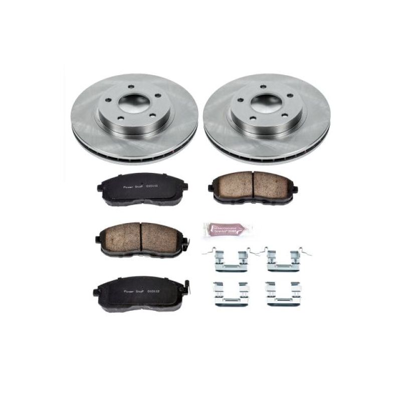 PowerStop PSB Autospecialty Kit Brakes, Rotors & Pads Brake Kits - OE main image