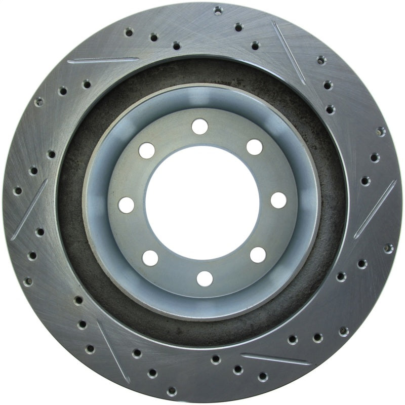 StopTech Select Sport 03-08 Dodge Ram 2500/3500 Slotted & Drilled Rear Right Rotor 227.67062R