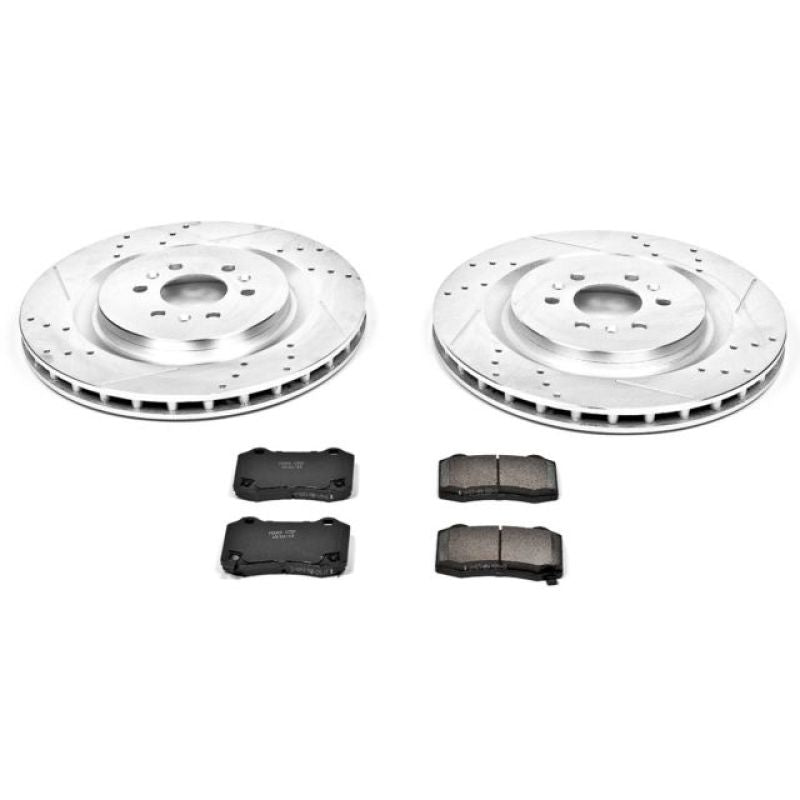 PowerStop PSB Z23 Evolution Kit Brakes, Rotors & Pads Brake Kits - Performance D&S main image