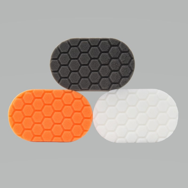 Chemical Guys Hex-Logic Hand Polishing Applicator Pads - 3in x 6in x 1in - 3 Pack (P12) BUFX_204