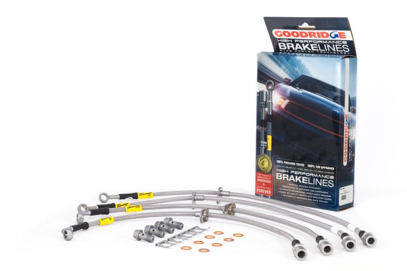 Goodridge 09-13 Subaru Forester (All Models) SS Brake Line Kit 24228 Main Image