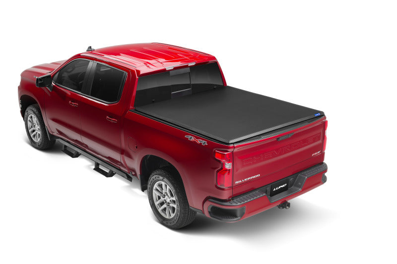 Lund 2019 Chevrolet Silverado 1500 6.5ft Bed Genesis Tri-Fold Tonneau - Black 950293