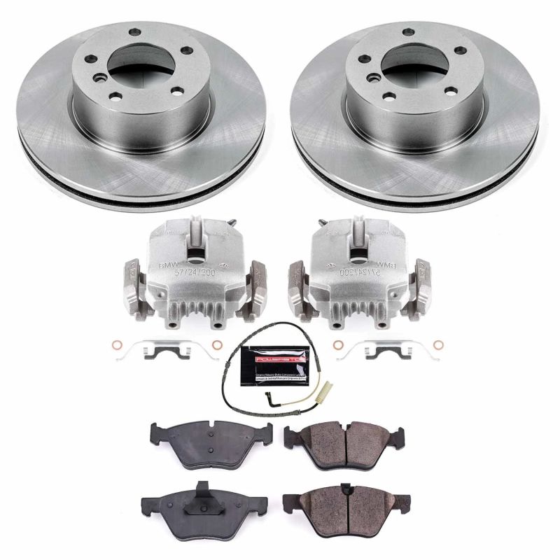 PowerStop PSB Autospecialty Kit w/Cals Brakes, Rotors & Pads Brake Kits - OE main image