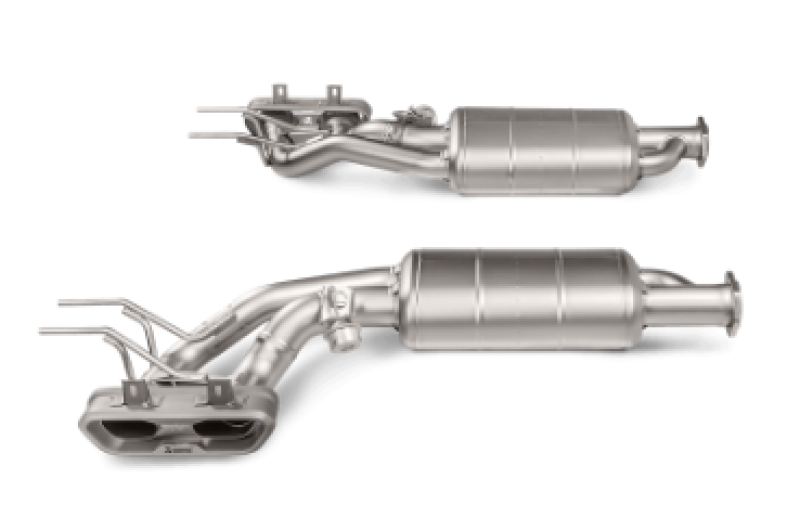 Akrapovic 15-17 Mercedes Benz G63 AMG (W463) Evolution Line Cat Back (Titanium) w/ Titanium Tips S-ME/TI/2H Main Image