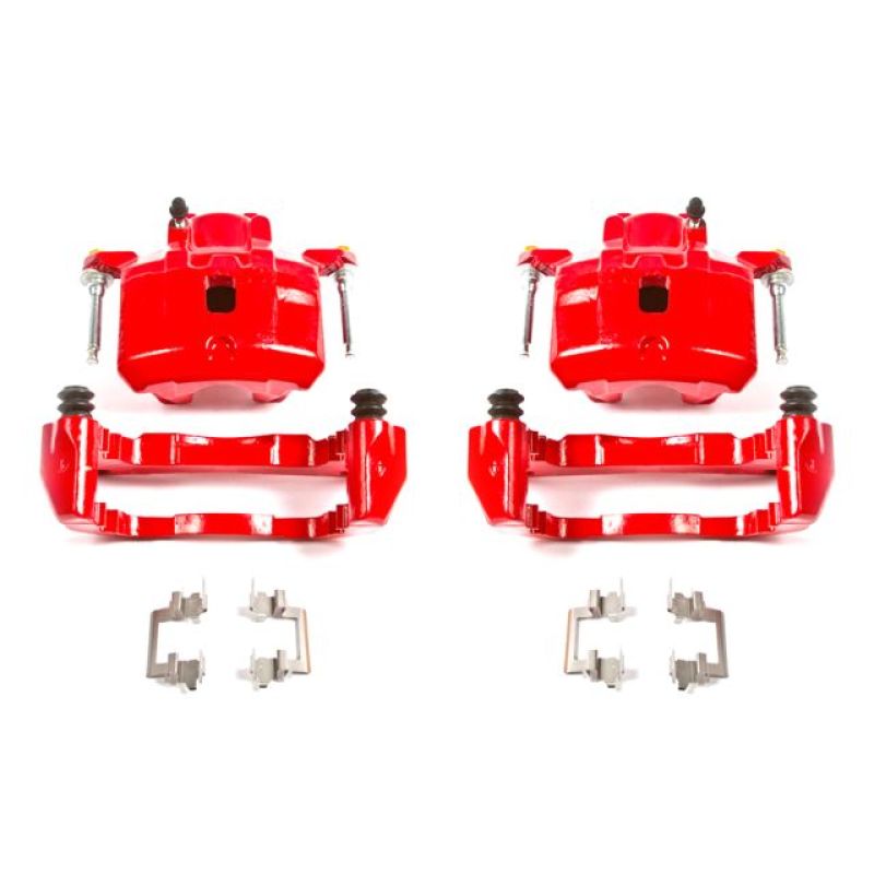 PowerStop PSB Red Calipers Brakes, Rotors & Pads Brake Calipers - Perf main image