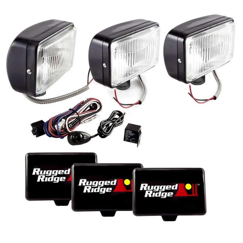 Rugged Ridge RUG Halogen Lights Lights Light Accessories and Wiring main image