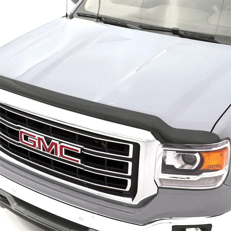 AVS 07-13 GMC Sierra 1500 Hoodflector Low Profile Hood Shield - Smoke 21401 Main Image