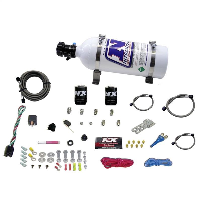 Nitrous Express All GM EFI Single Nozzle Nitrous Kit w/(35-150HP) 5lb Bottle 20920-05 Main Image