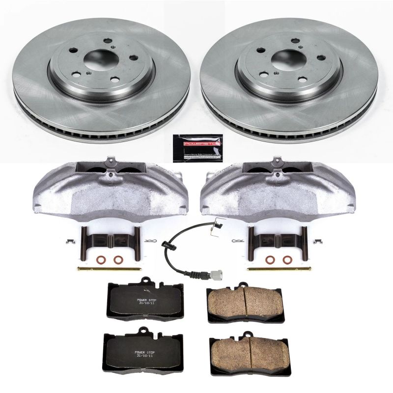 PowerStop PSB Autospecialty Kit w/Cals Brakes, Rotors & Pads Brake Kits - OE main image