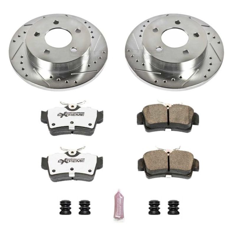 PowerStop PSB Z26 Street Warrior Kit Brakes, Rotors & Pads Brake Kits - Performance D&S main image