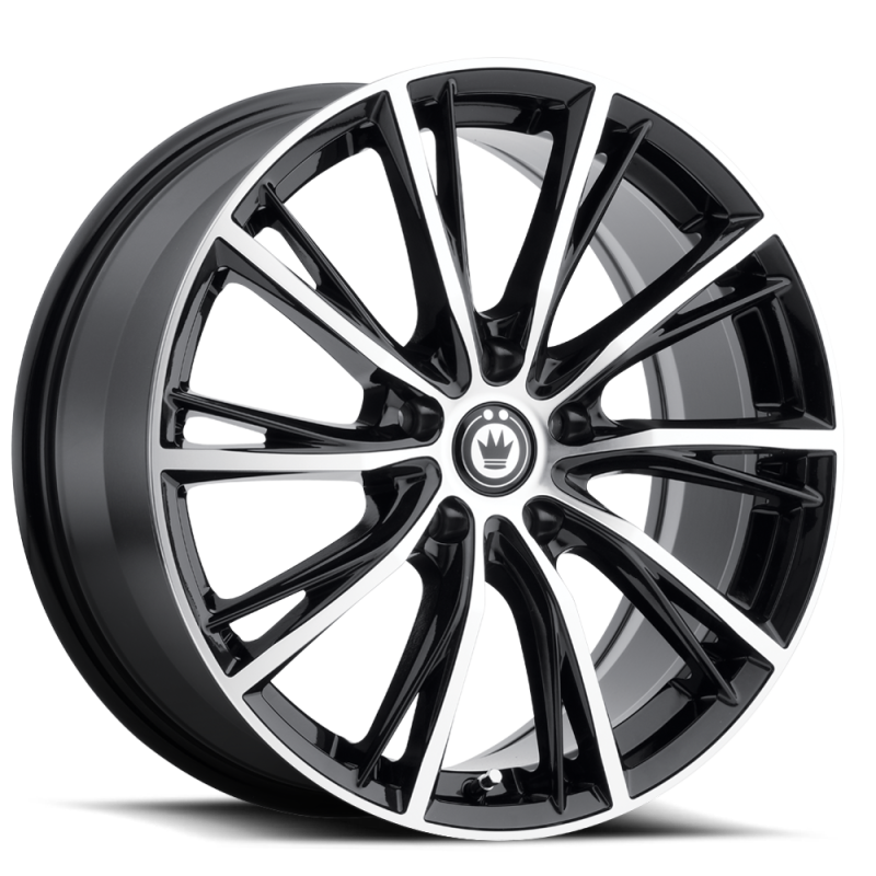 Konig Impression Wheel Gloss Black W/ Machined Face 18x8 +35 5x120