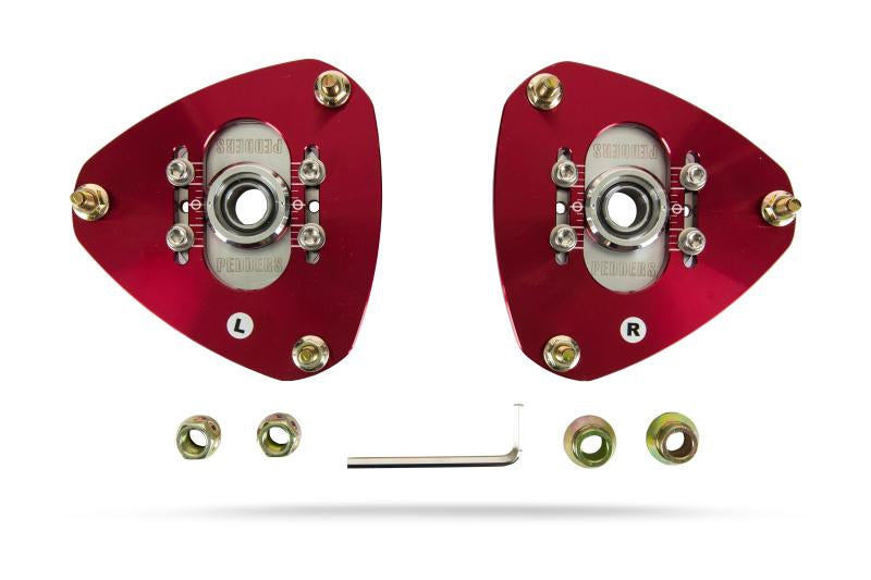 Pedders 2015+ Ford Mustang Front Strut Mount Adjustable Camber Plates (for Kit ped-160099) ped-581095 Main Image