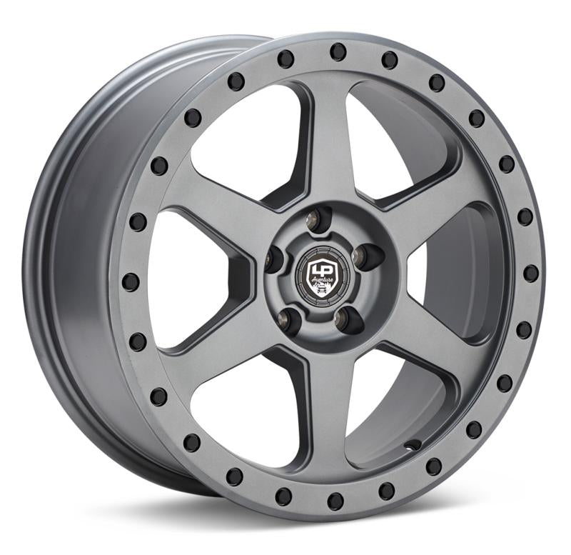 LP Aventure LP3 17x8 5-114 ET38 Matte Grey Wheel LP3178511438MG Main Image