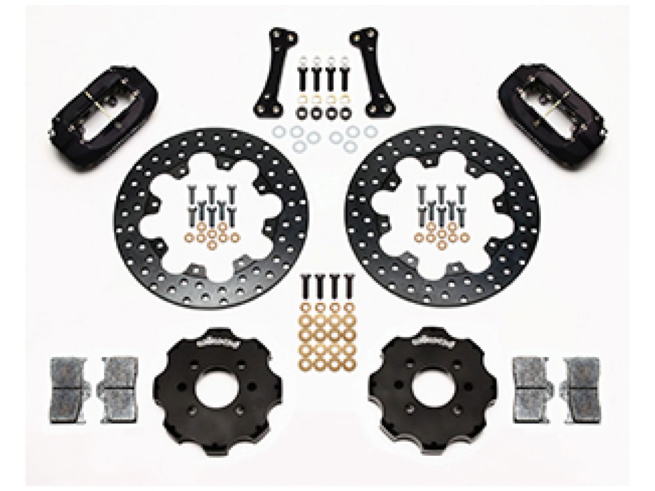 Wilwood FDL Front Drag Kit, Drilled Rotor, Integra/Civic