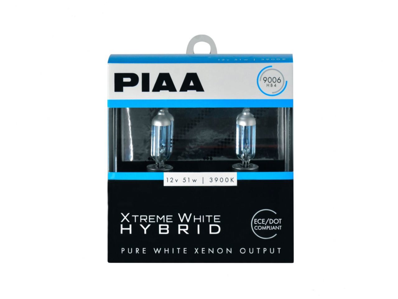 PIAA 9006 (HB4) Xtreme White Hybrid Twin Pack - 3900K - 12V 51W