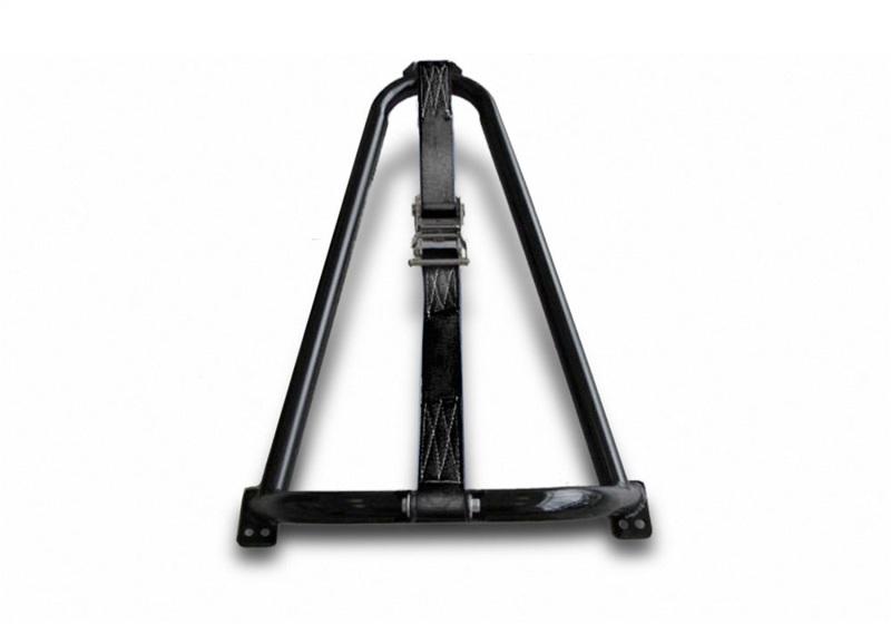 N-Fab Bed Mounted Tire Carrier Universal - Tex. Black - Black Strap BM1TCBK-TX Main Image