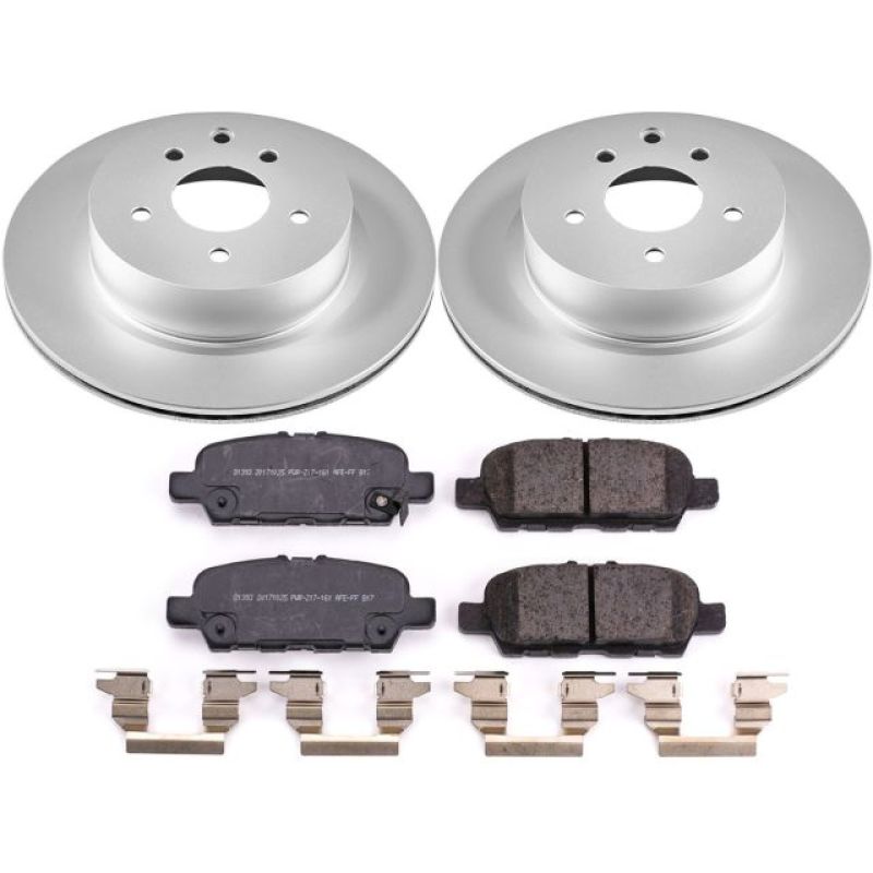 PowerStop PSB Z17 Evolution Coated Kit Brakes, Rotors & Pads Brake Kits - Performance Blank main image