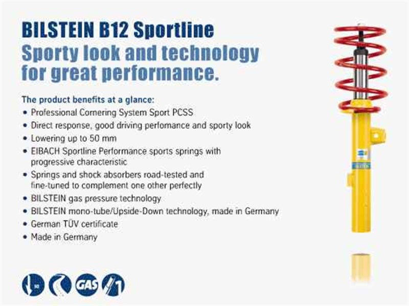 Bilstein BIL B12 Series Suspension Kits Suspension Shock & Spring Kits main image