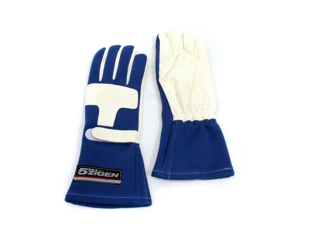 5Zigen  Driving Gloves Blue/Large 07RMH