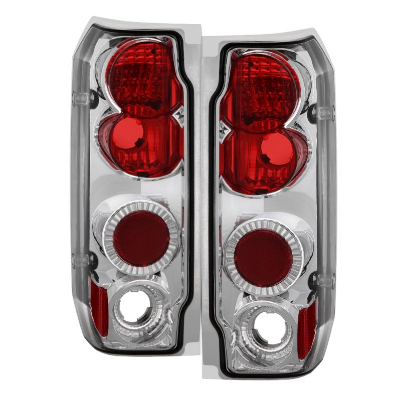 Spyder Ford F150 87-96/Ford Bronco 88-96 Euro Style Tail Lights Chrome ALT-YD-FF15089-C 5003317 Main Image