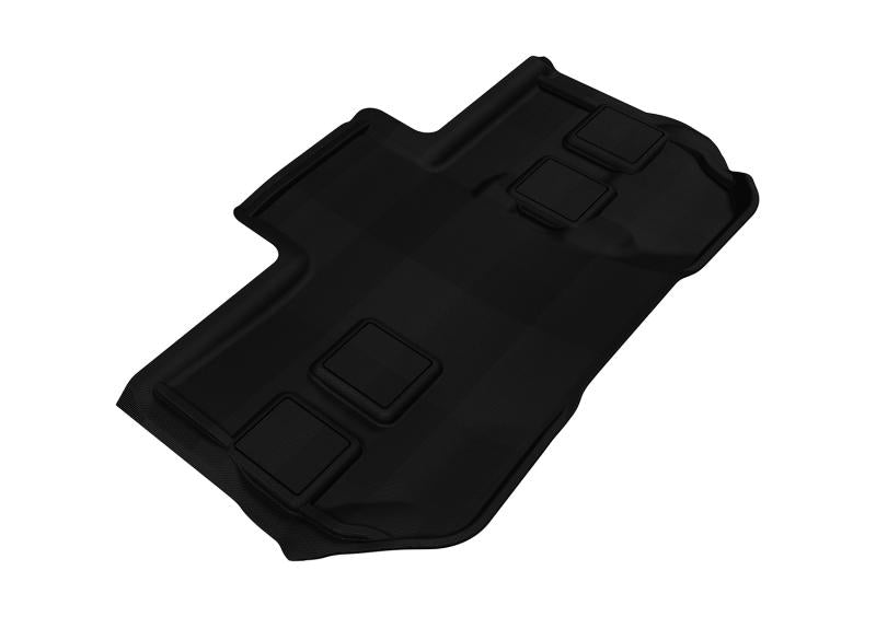 3D MAXpider 2011-2014 Chevrolet Suburban Kagu 3rd Row Floormats - Black L1CH05431509 Main Image