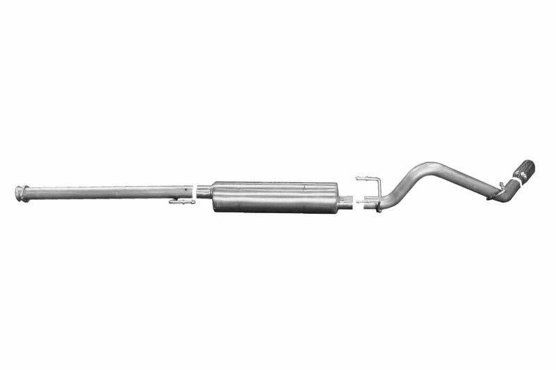 Gibson 05-14 Toyota Tacoma Base 4.0L 2.5in Cat-Back Single Exhaust - Stainless 618803 Main Image