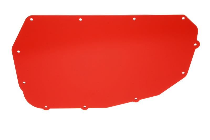 BMR 78-87 G-Body A/C Delete Panel (Aluminum) - Red FP001R