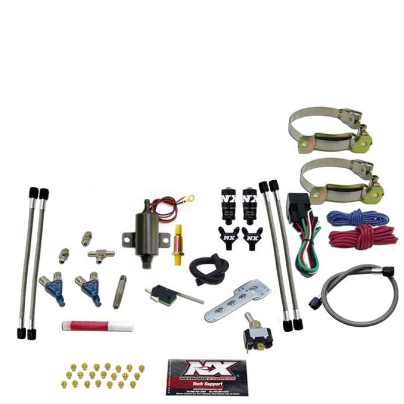 Nitrous Express 2 Cyl Piranha Nitrous Kit w/o Bottle 60002EFI-00P Main Image