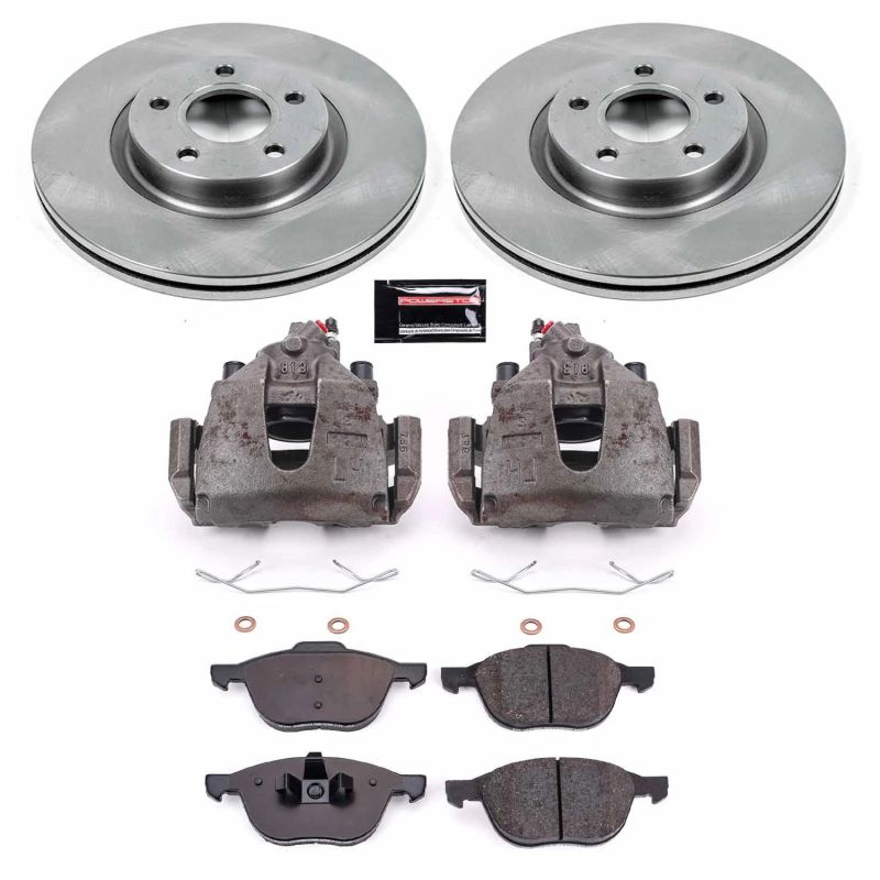 PowerStop PSB Autospecialty Kit w/Cals Brakes, Rotors & Pads Brake Kits - OE main image