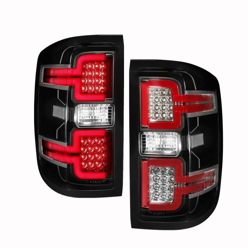 ANZO 2014-2018 Chevy Silverado 1500 LED Taillights Black 311289 Main Image