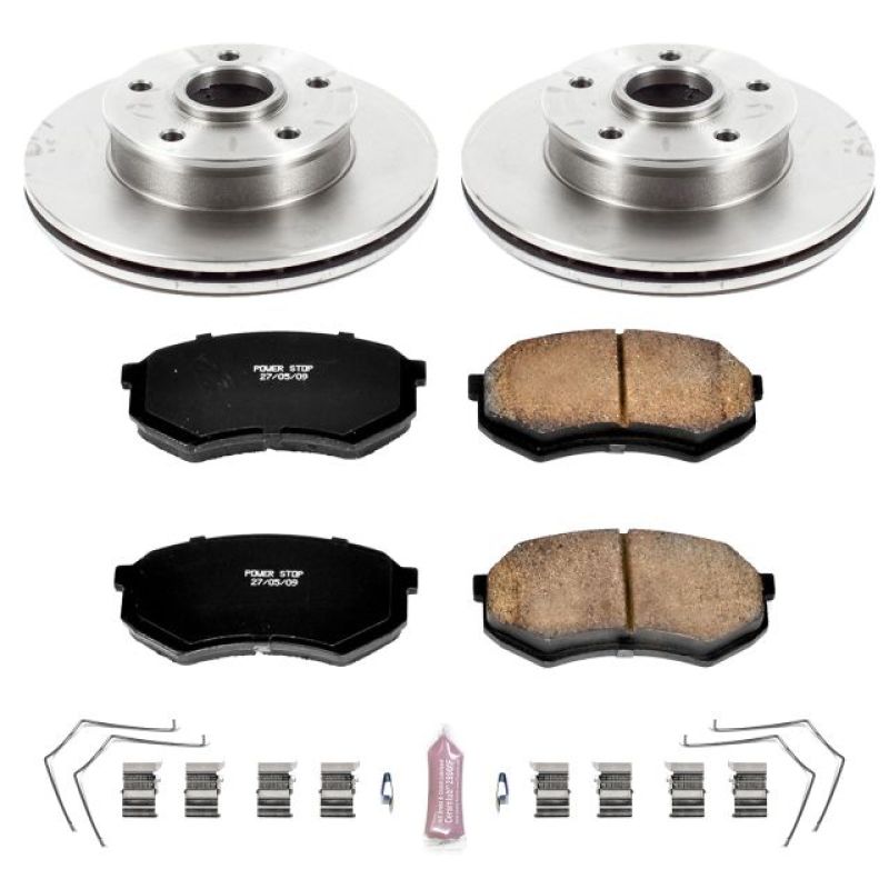 PowerStop PSB Autospecialty Kit Brakes, Rotors & Pads Brake Kits - OE main image