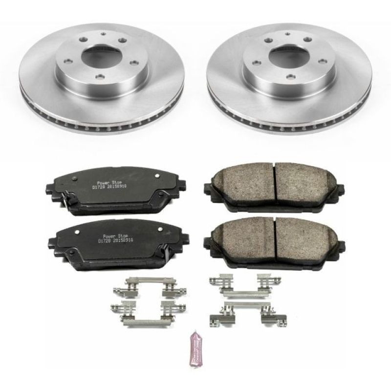 PowerStop PSB Autospecialty Kit Brakes, Rotors & Pads Brake Kits - OE main image