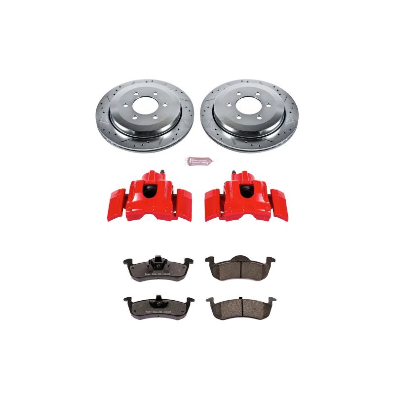 PowerStop PSB Z36 Truck & Tow Kit w/Cals Brakes, Rotors & Pads Brake Kits - Performance D&S main image