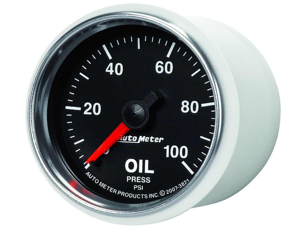 Autometer 2-1/16" Oil Pressure, 0-100 Psi Mechanical, Gs