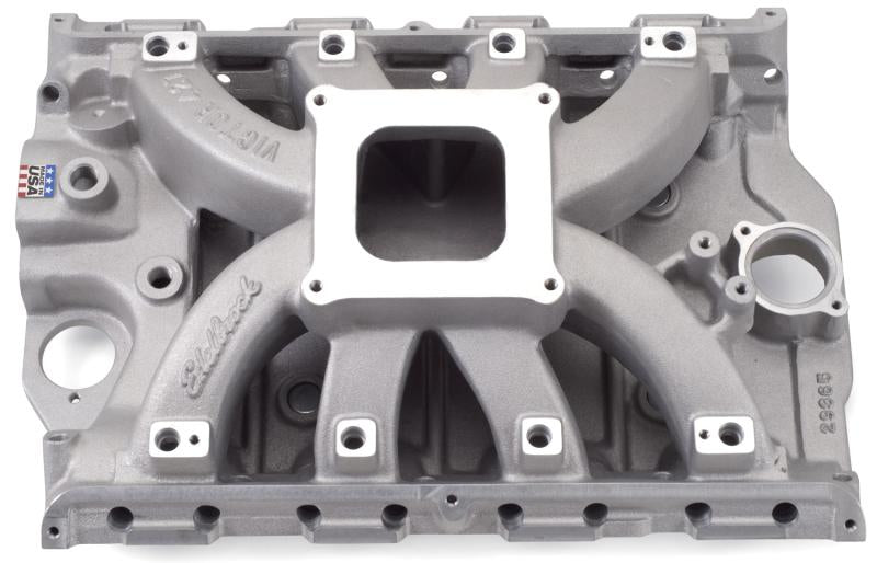 Edelbrock 390-428 Ford FE Victor EFI Manifold 4150 Flange Mounting 29365 Main Image