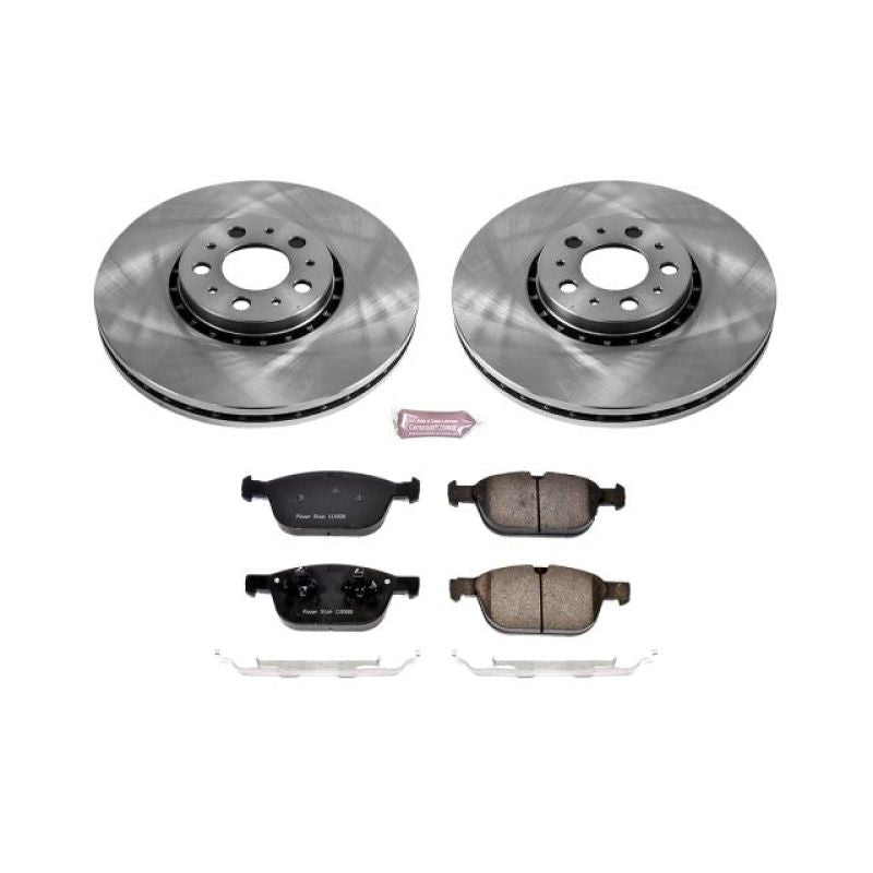 PowerStop PSB Autospecialty Kit Brakes, Rotors & Pads Brake Kits - OE main image