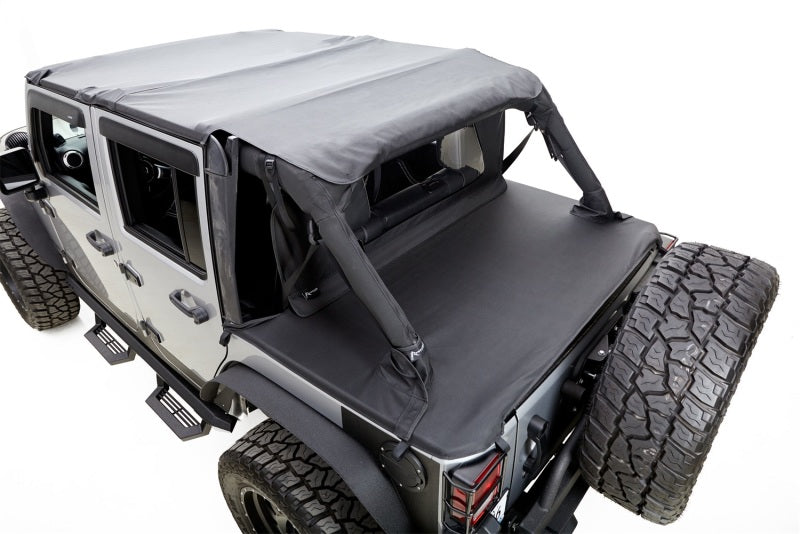 Rampage 2007-2010 Jeep Wrangler(JK) Unlimited 4-Door California Extended Brief - Black Diamond 90235