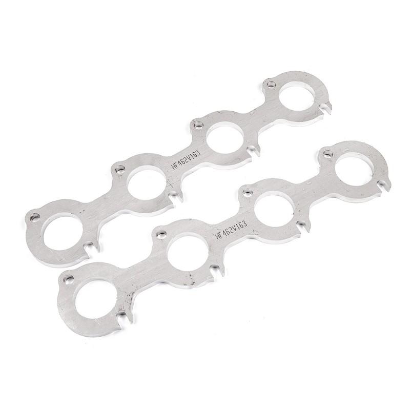 Stainless Works Small Block Ford 4.6L 2V Round Port Header 304SS Exhaust Flanges 1-3/4in Primaries HF462V175 Main Image