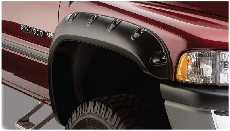 Bushwacker 94-01 Dodge Ram 1500 Pocket Style Flares 2pc - Black 50029-02 Main Image