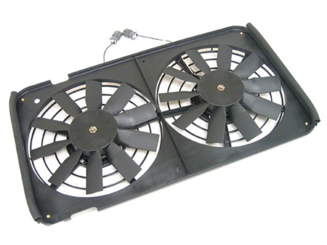 Flexalite Sport Compact Electric Fans Engine Cooling Fan; Dual Fan; Puller; Cust
