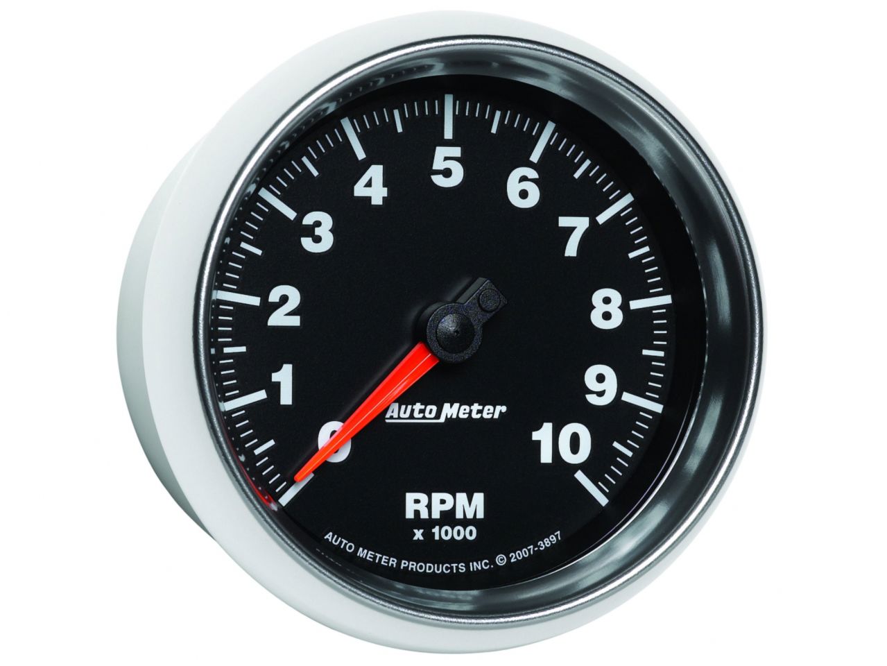 Autometer Gauge, Tachometer, 3 3/8", 10k Rpm, In-Dash, Gs