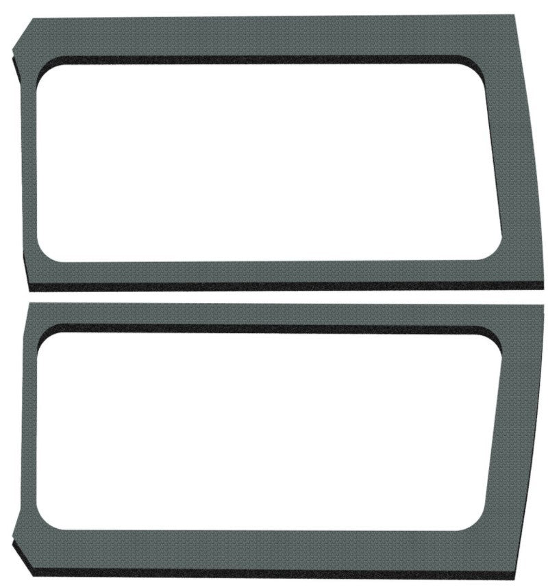 DEI 2019+ Jeep Wrangler JL 2DR Side Window Kit - Gray 050269