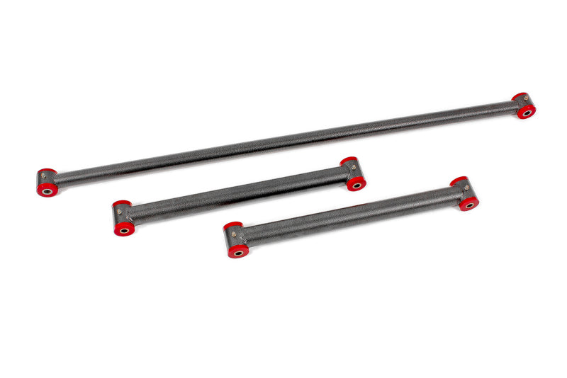 BMR 82-02 3rd Gen F-Body On-Car Adj. Rear Suspension Kit (Polyurethane) - Black Hammertone RSK032H